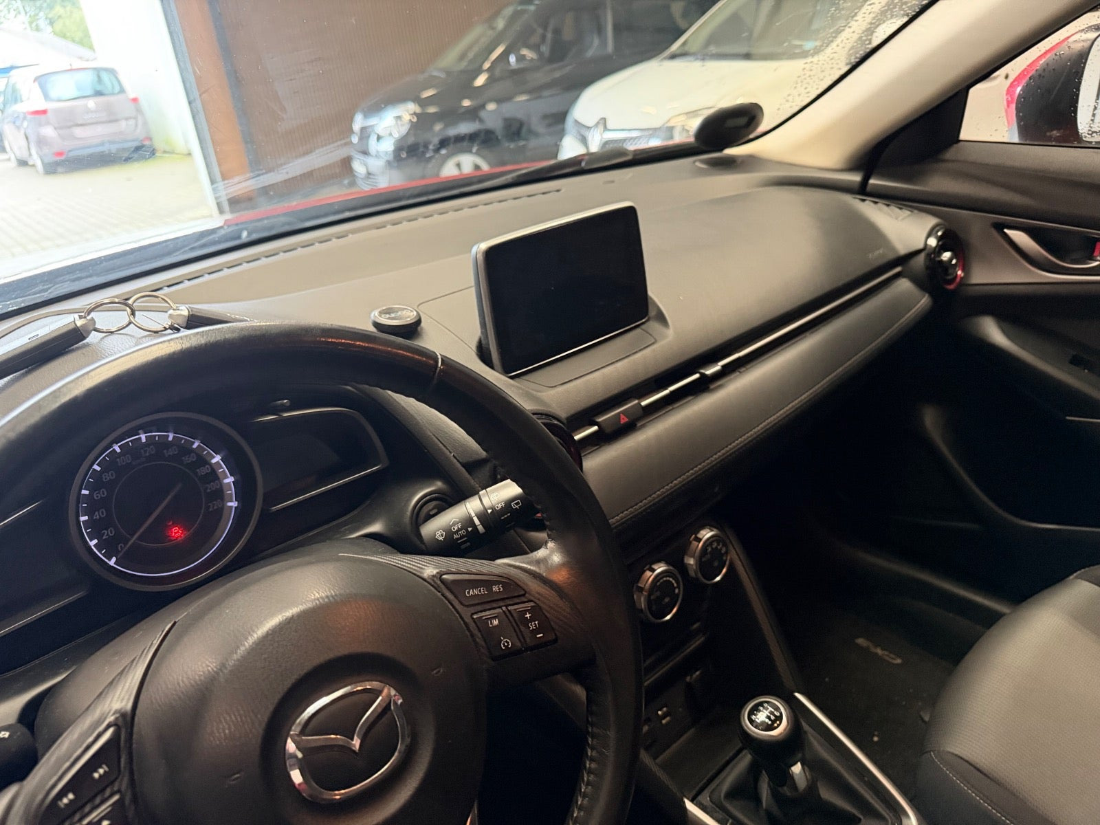 Rød Mazda CX-3 fra 2015