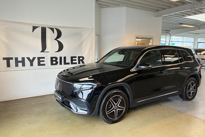 Sort Mercedes EQB250+ fra 2025