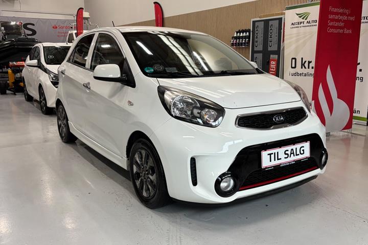Hvid Kia Picanto fra 2016