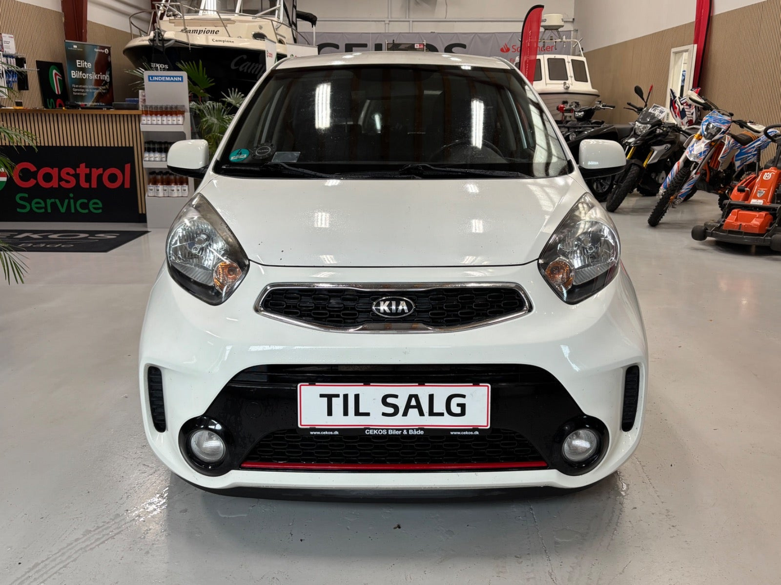 Hvid Kia Picanto fra 2016