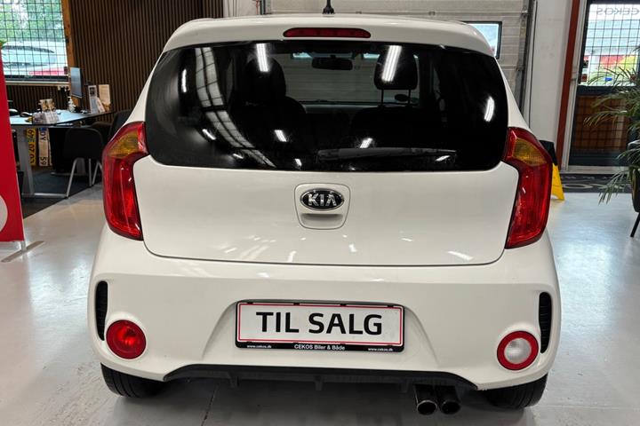 Hvid Kia Picanto fra 2016
