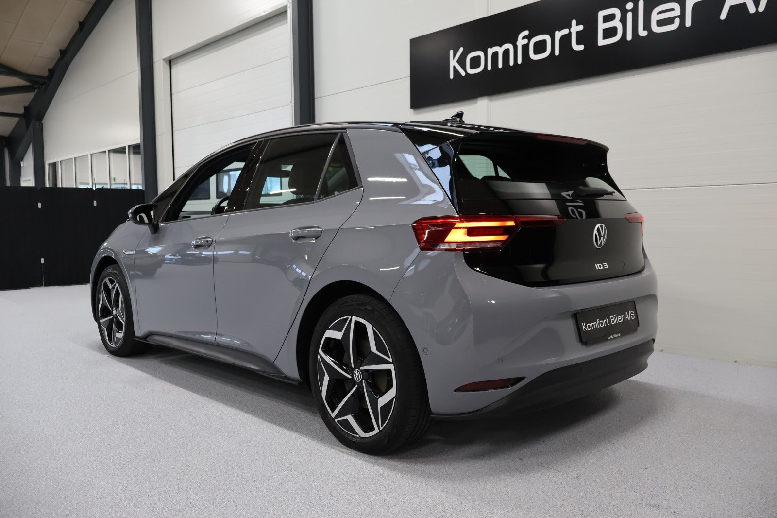 Grå VW ID.3 fra 2023