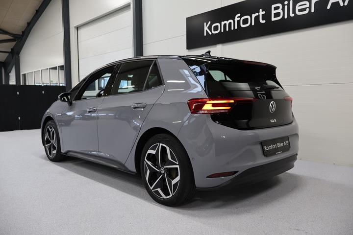 Grå VW ID.3 fra 2023