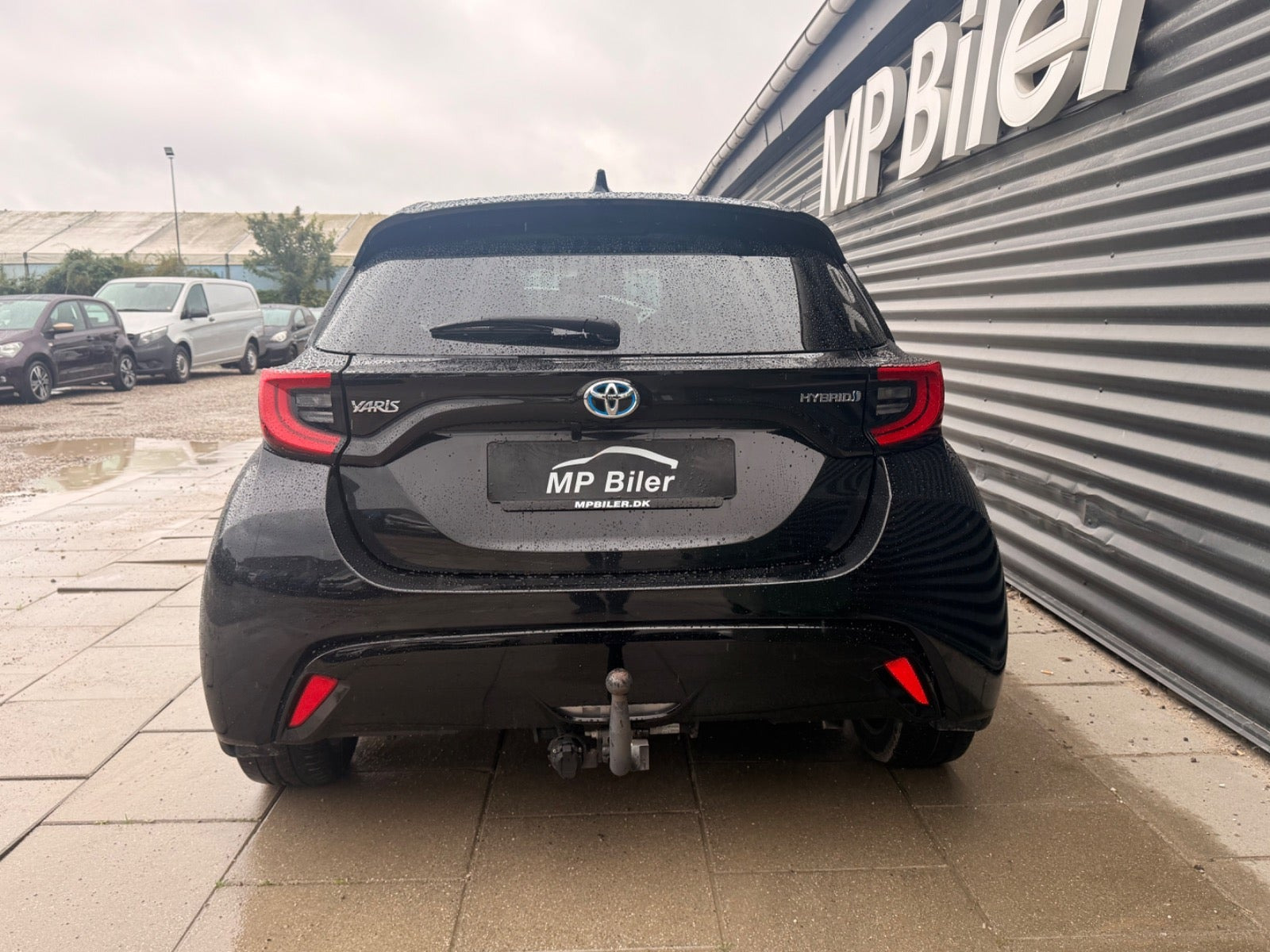 Sort Toyota Yaris fra 2020