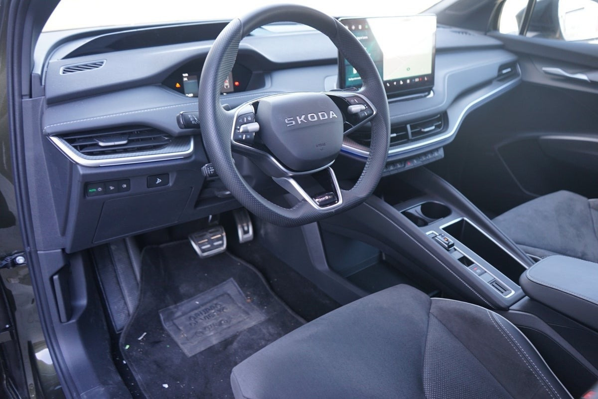 Grøn Skoda Enyaq fra 2026