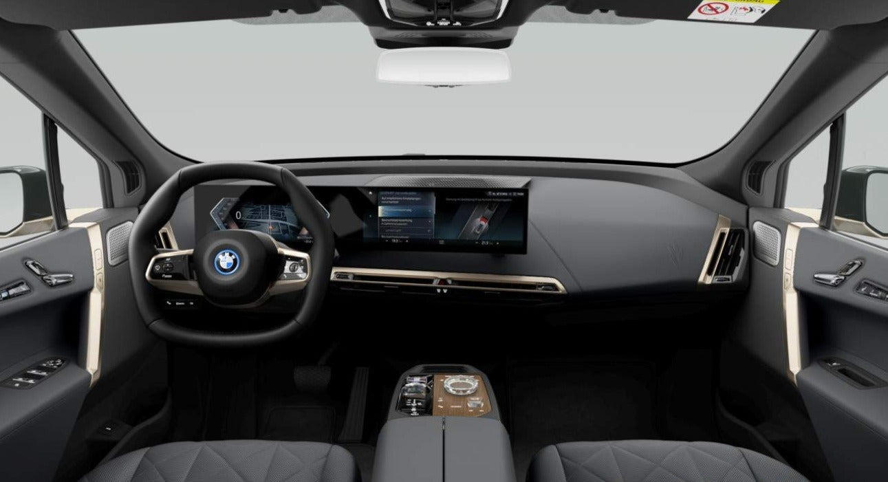 Sort BMW iX fra 2023