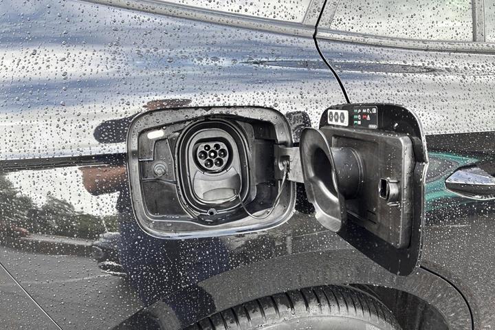 Sort Skoda Enyaq fra 2023