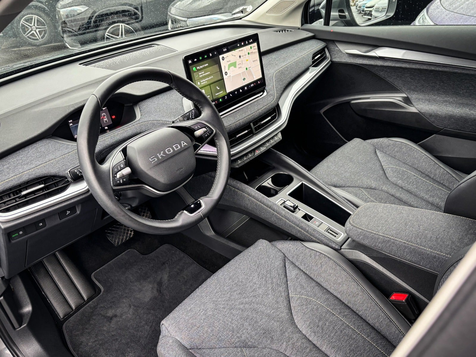 Grå Skoda Elroq fra 2025