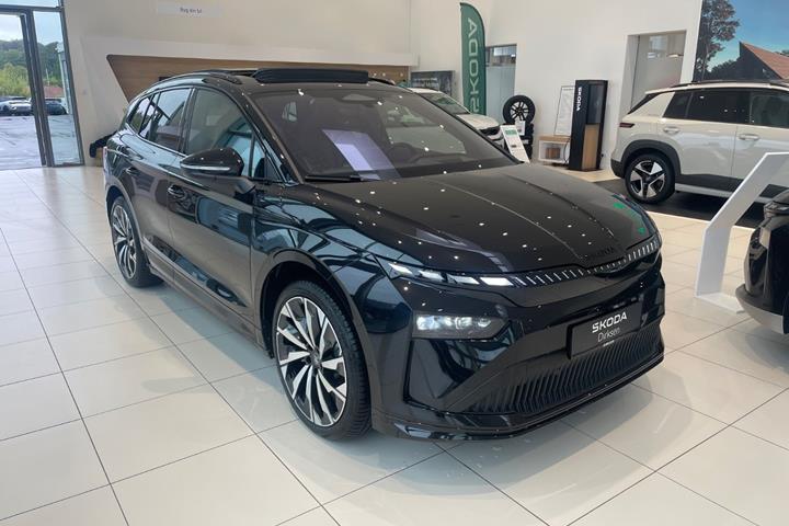 Sort Skoda Enyaq fra 2027