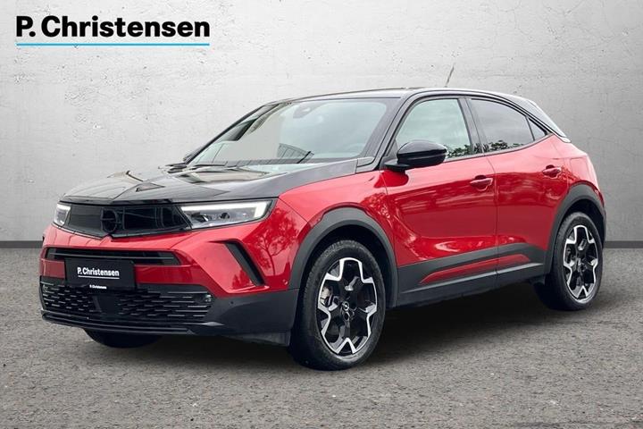 Rød Opel Mokka-e fra 2023