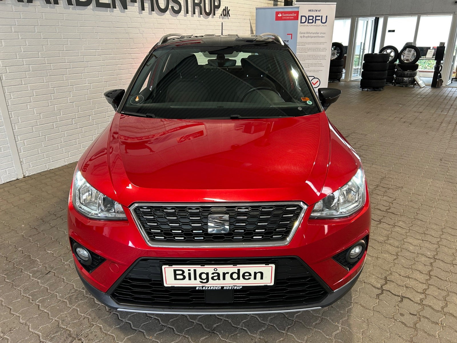 Rød Seat Arona fra 2019