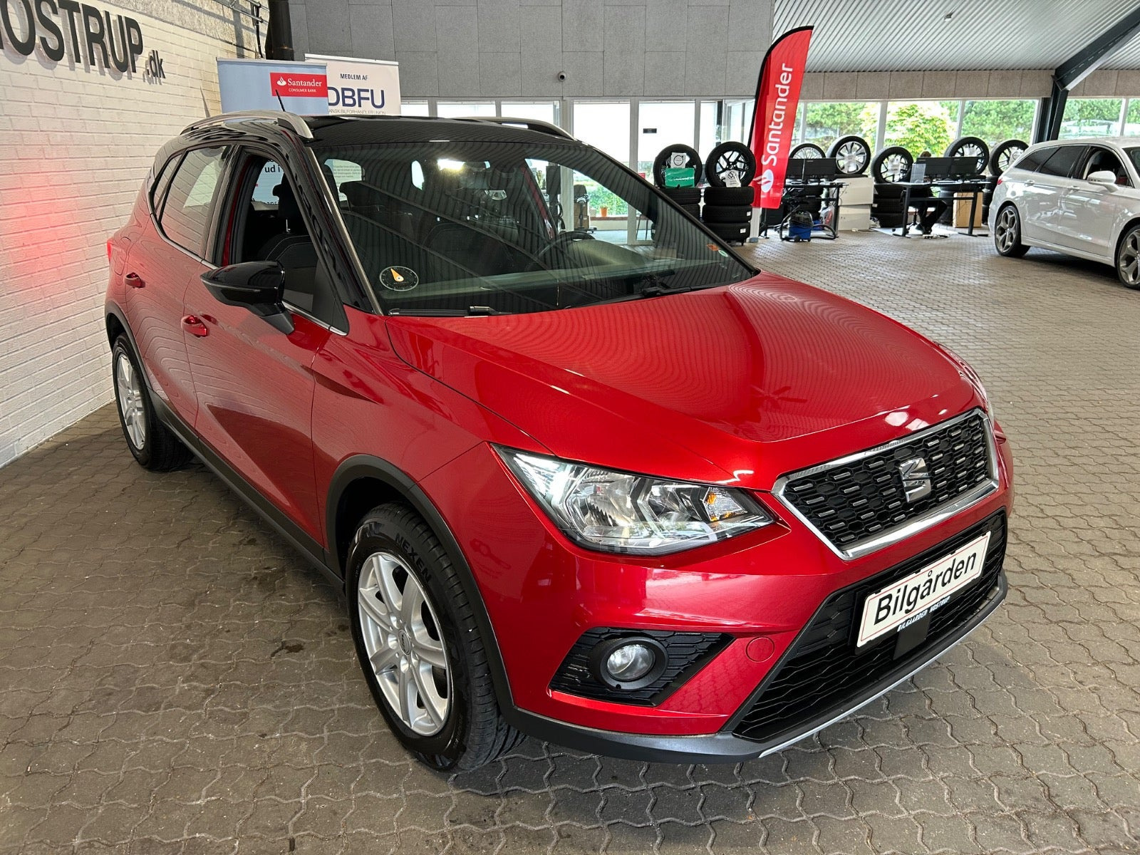 Rød Seat Arona fra 2019
