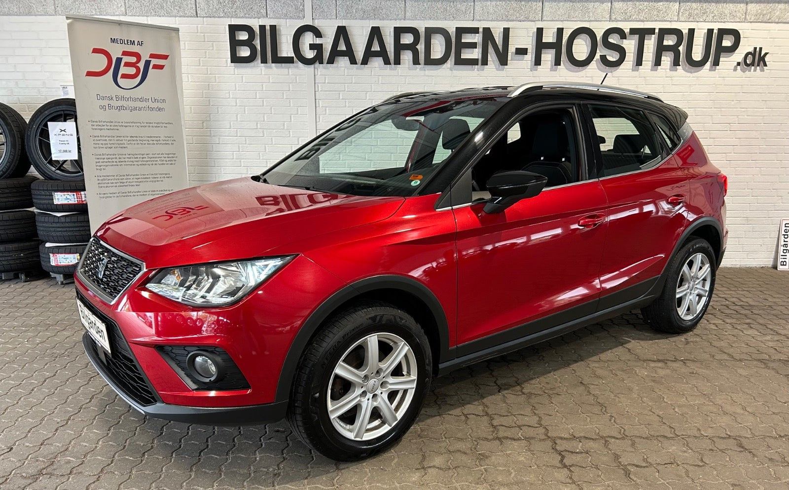 Rød Seat Arona fra 2019