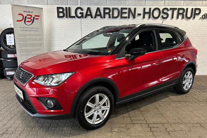 Rød Seat Arona fra 2019