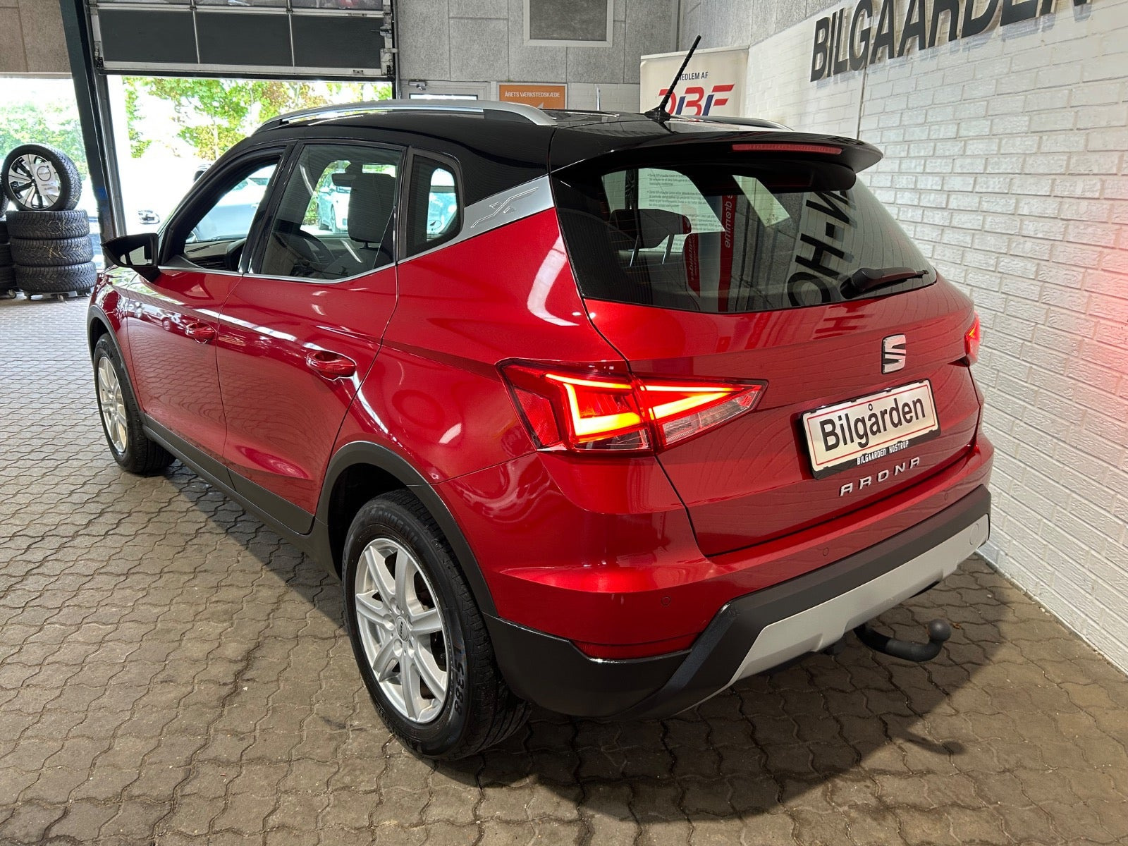 Rød Seat Arona fra 2019
