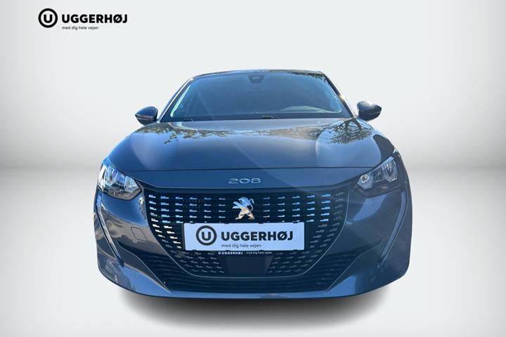 Grå Peugeot 208 fra 2021