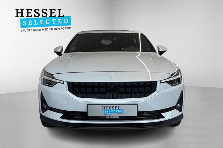 Hvid Polestar 2 fra 2023