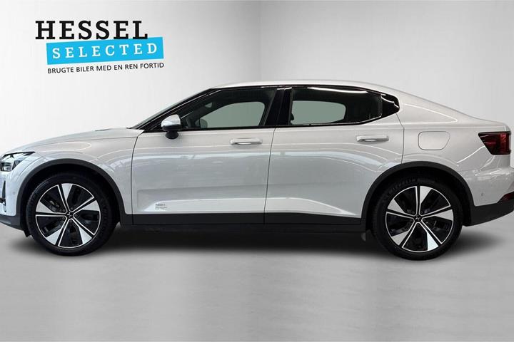 Hvid Polestar 2 fra 2023