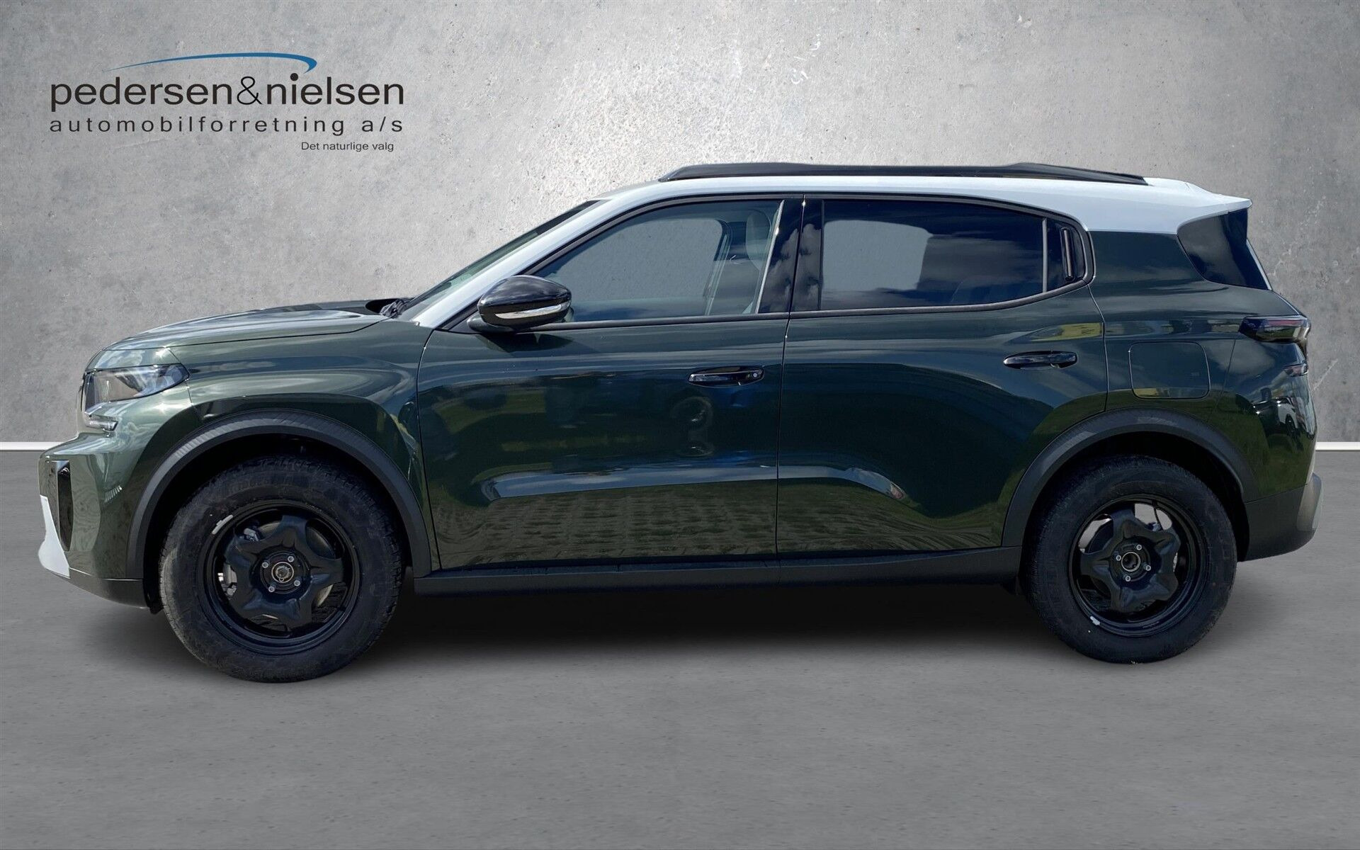 Grøn Citroën e-C3 Aircross fra 2026
