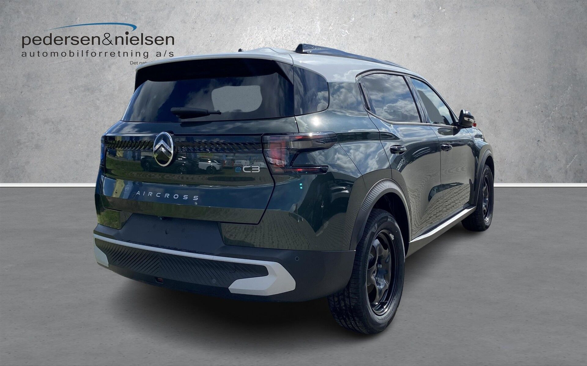 Grøn Citroën e-C3 Aircross fra 2026