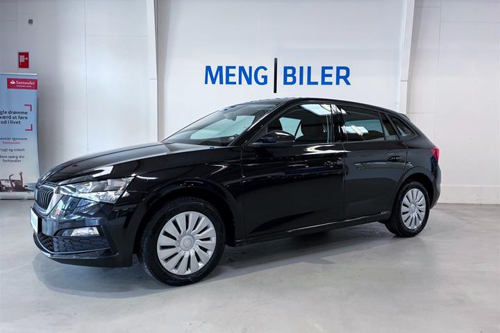 Sort Skoda Scala fra 2021