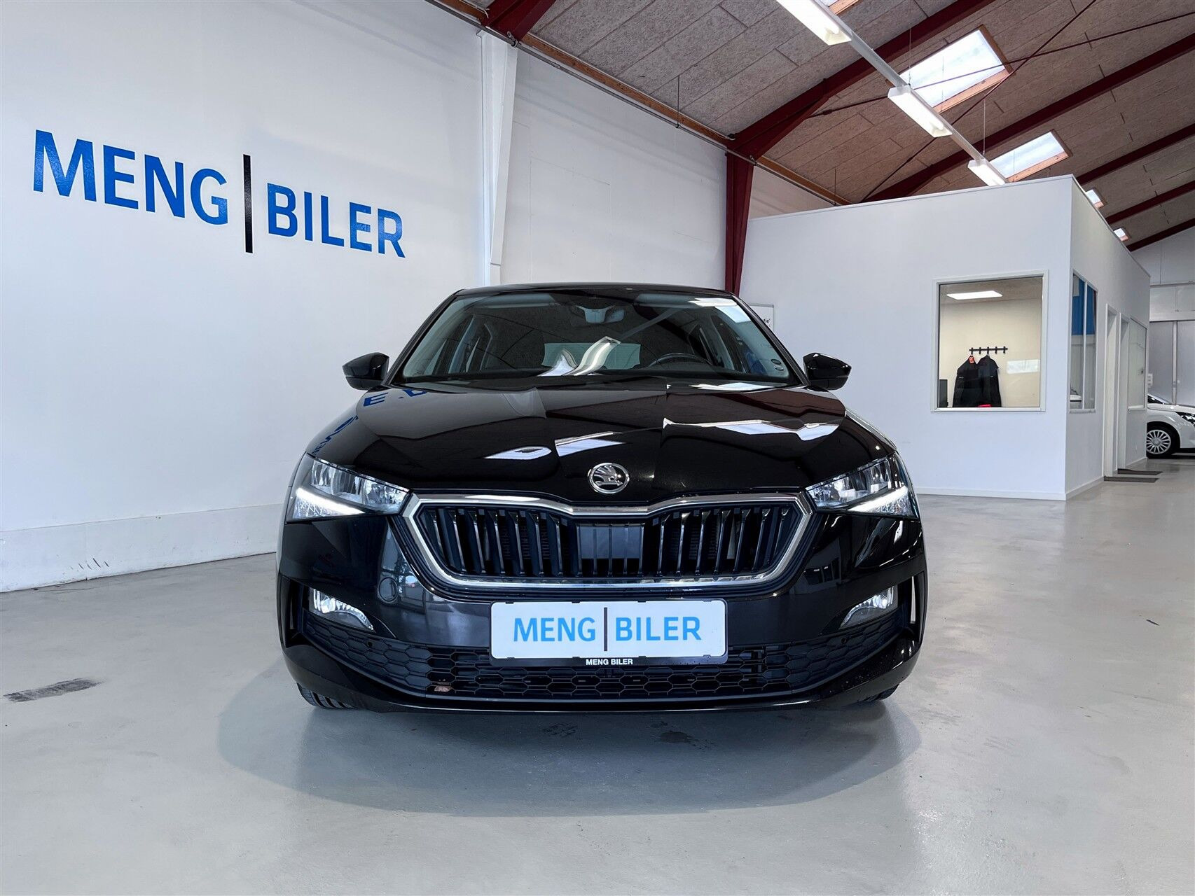Sort Skoda Scala fra 2021
