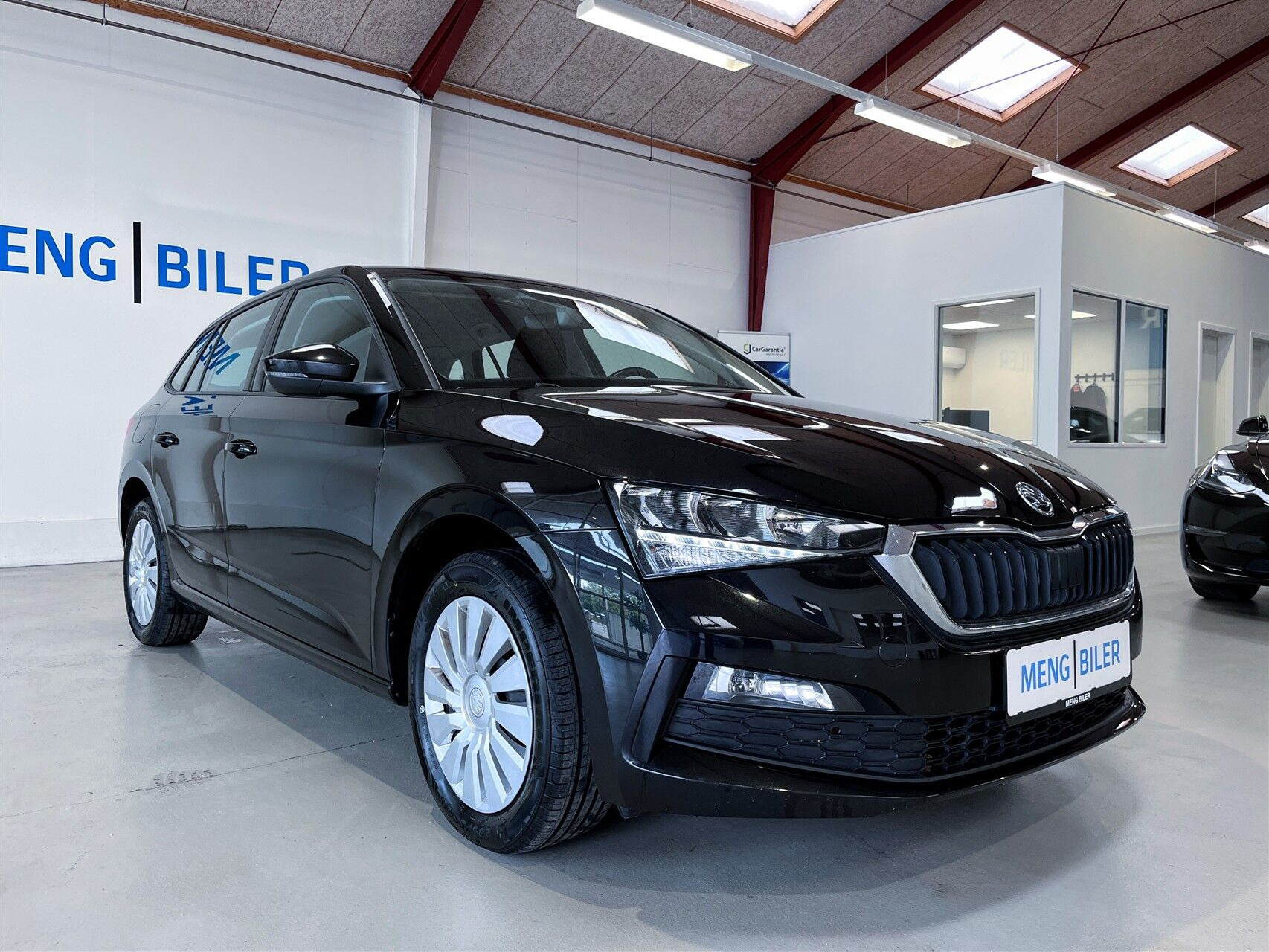 Sort Skoda Scala fra 2021