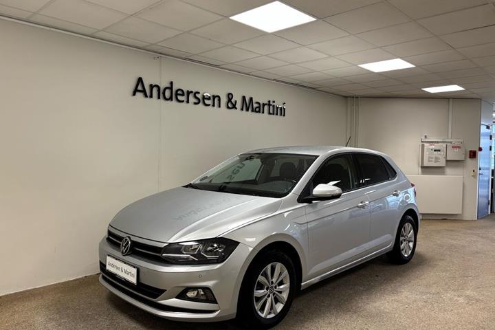 Sølv VW Polo fra 2021
