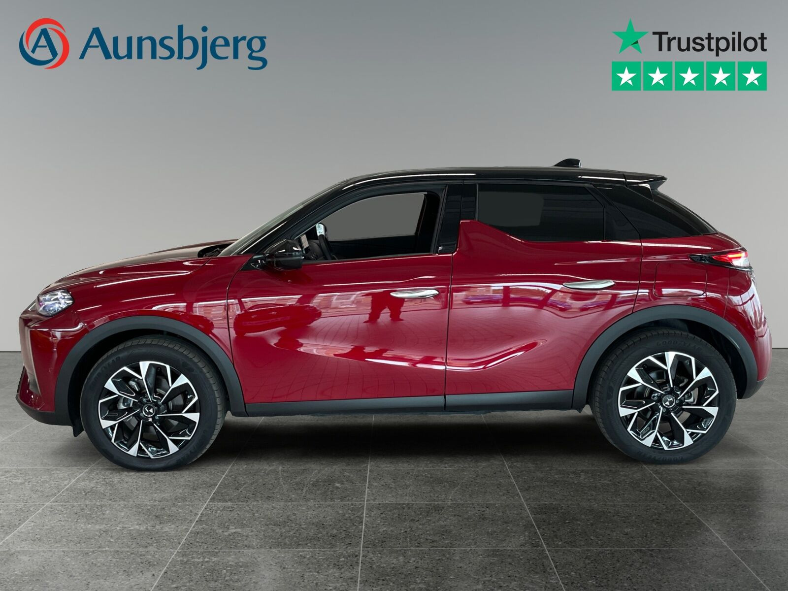 Rød DS DS3 Crossback fra 2025