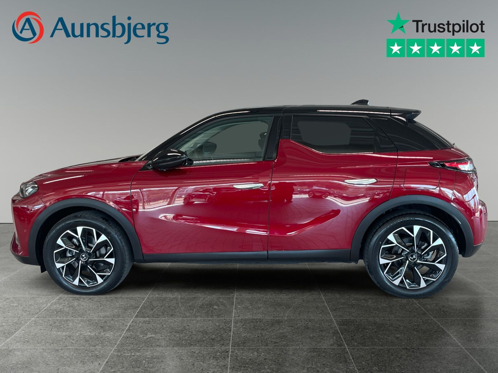 Rød DS DS3 Crossback fra 2025