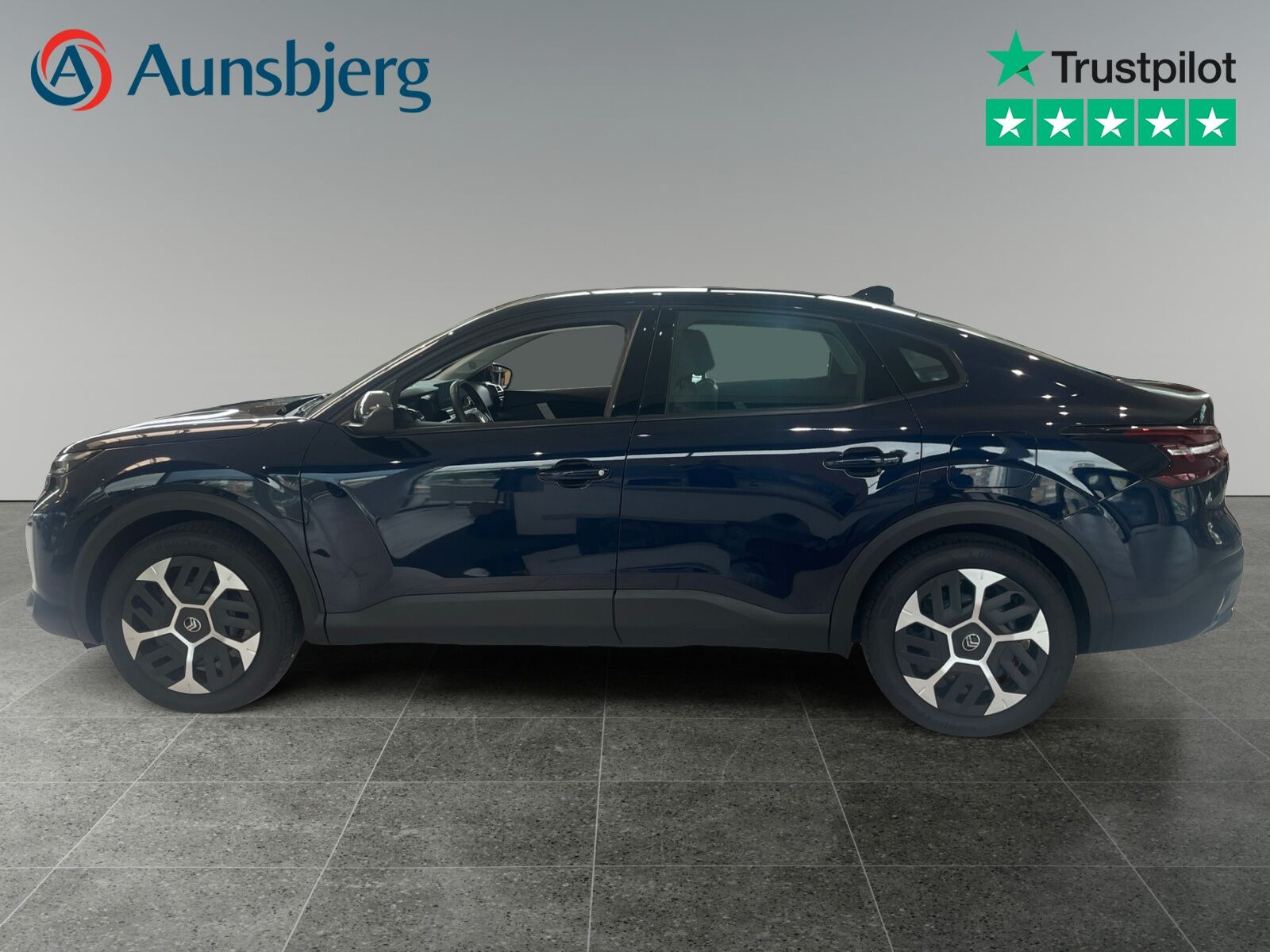 Blå Citroën ë-C4 X fra 2025