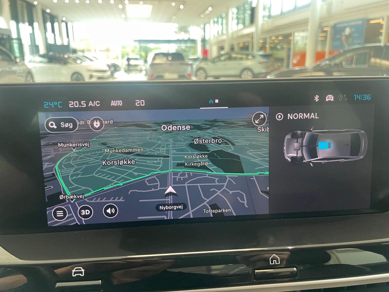Blå Citroën ë-C4 X fra 2025