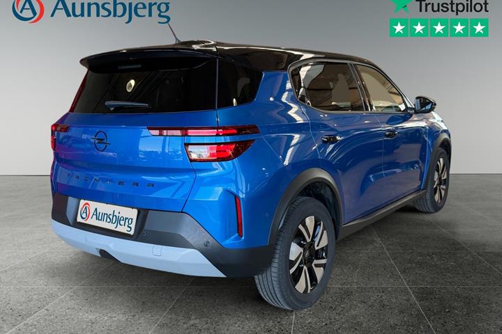 Blå Opel Frontera fra 2025