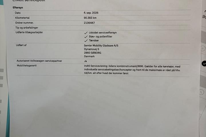 undefined VW Golf fra 2018