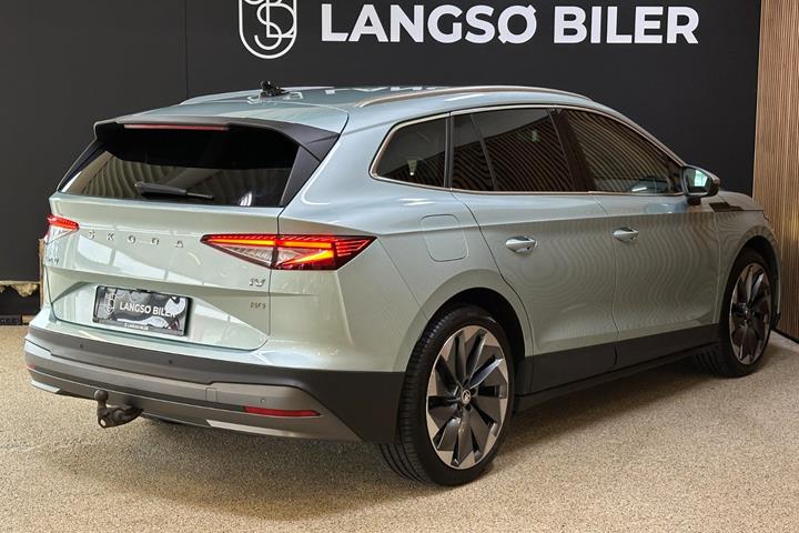 Grøn Skoda Enyaq fra 2021