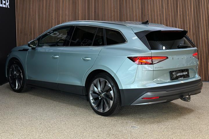 Grøn Skoda Enyaq fra 2021
