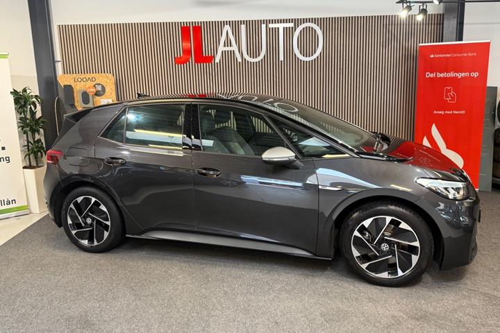 Grå VW ID.3 fra 2021