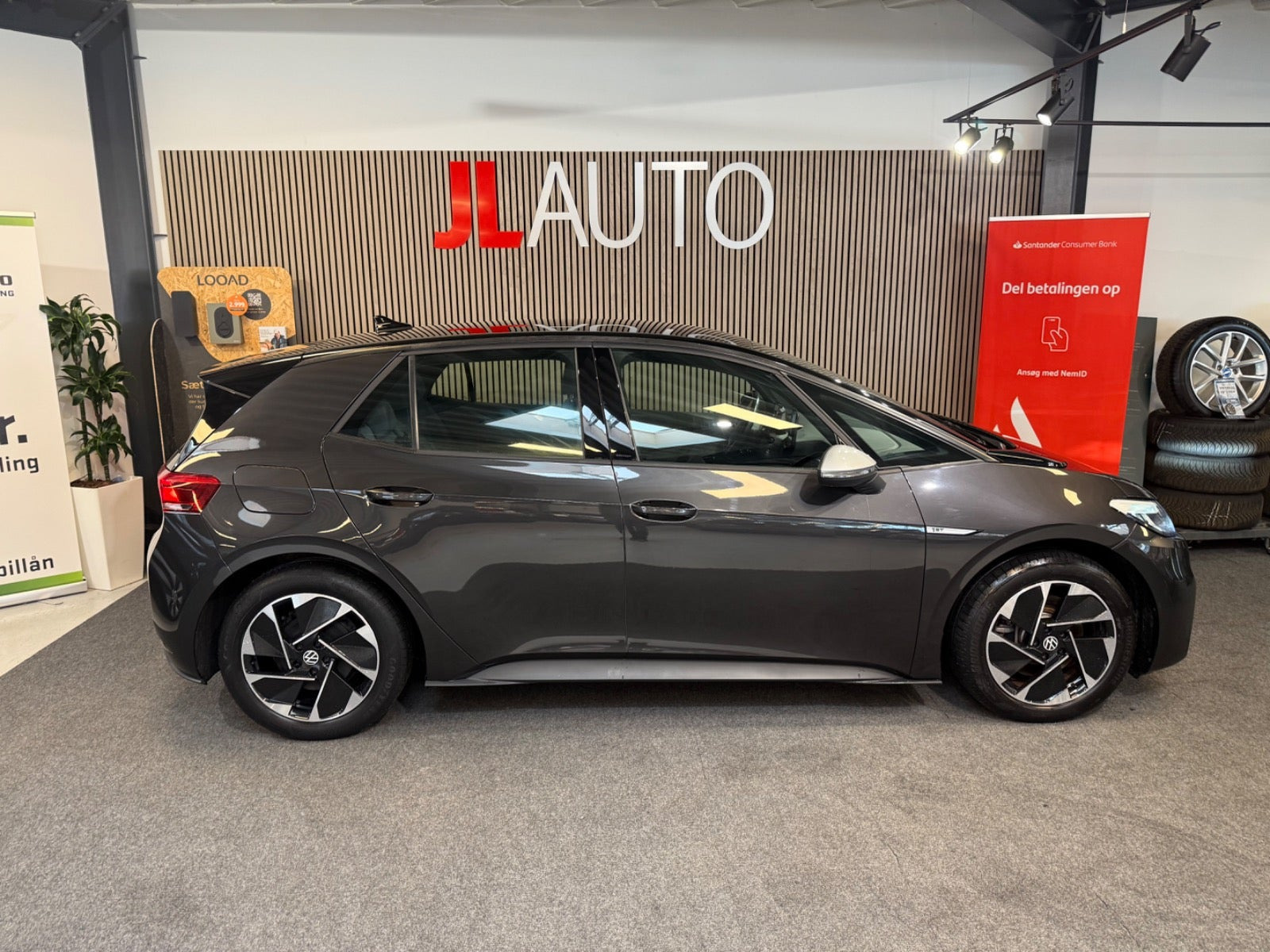 Grå VW ID.3 fra 2021