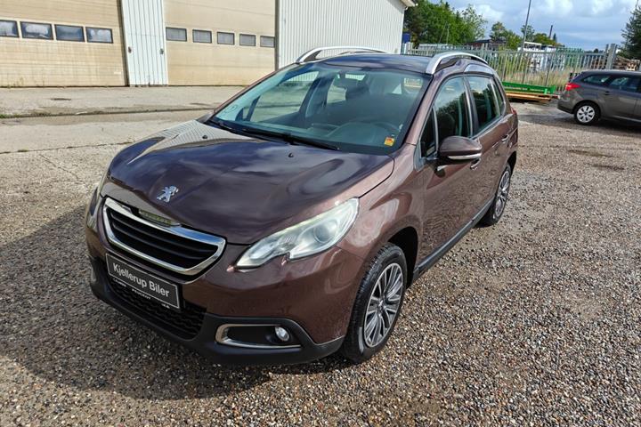 Gul Peugeot 2008 fra 2013