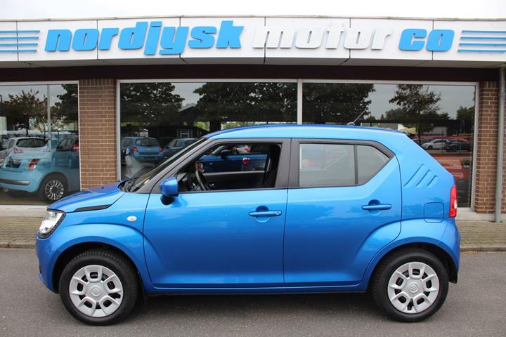 Blå Suzuki Ignis fra 2019