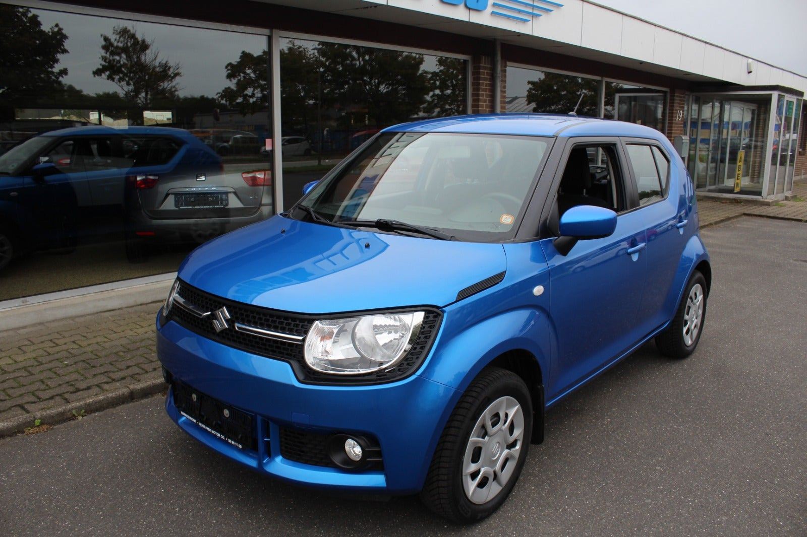 Blå Suzuki Ignis fra 2019
