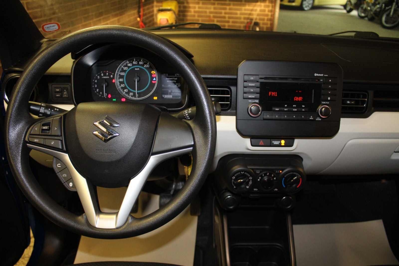 Blå Suzuki Ignis fra 2019