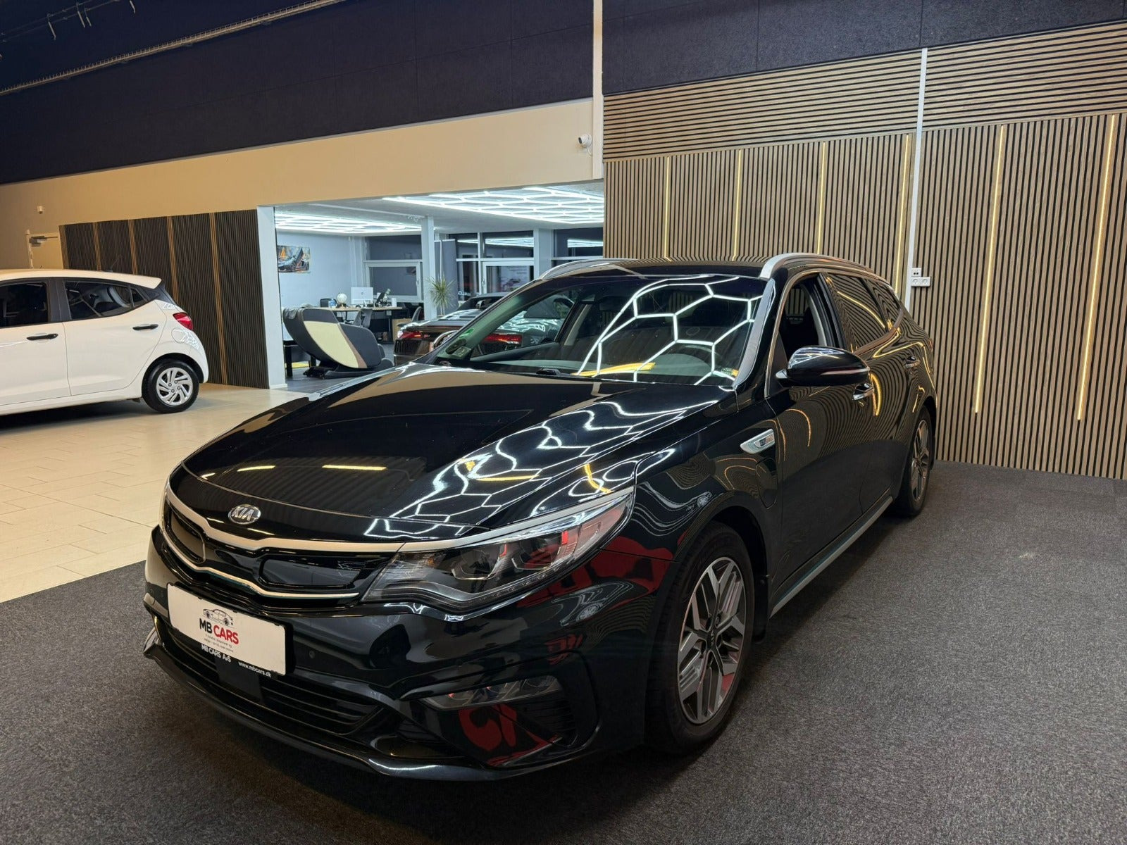Sort Kia Optima fra 2019