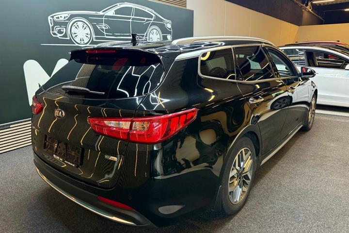 Sort Kia Optima fra 2019