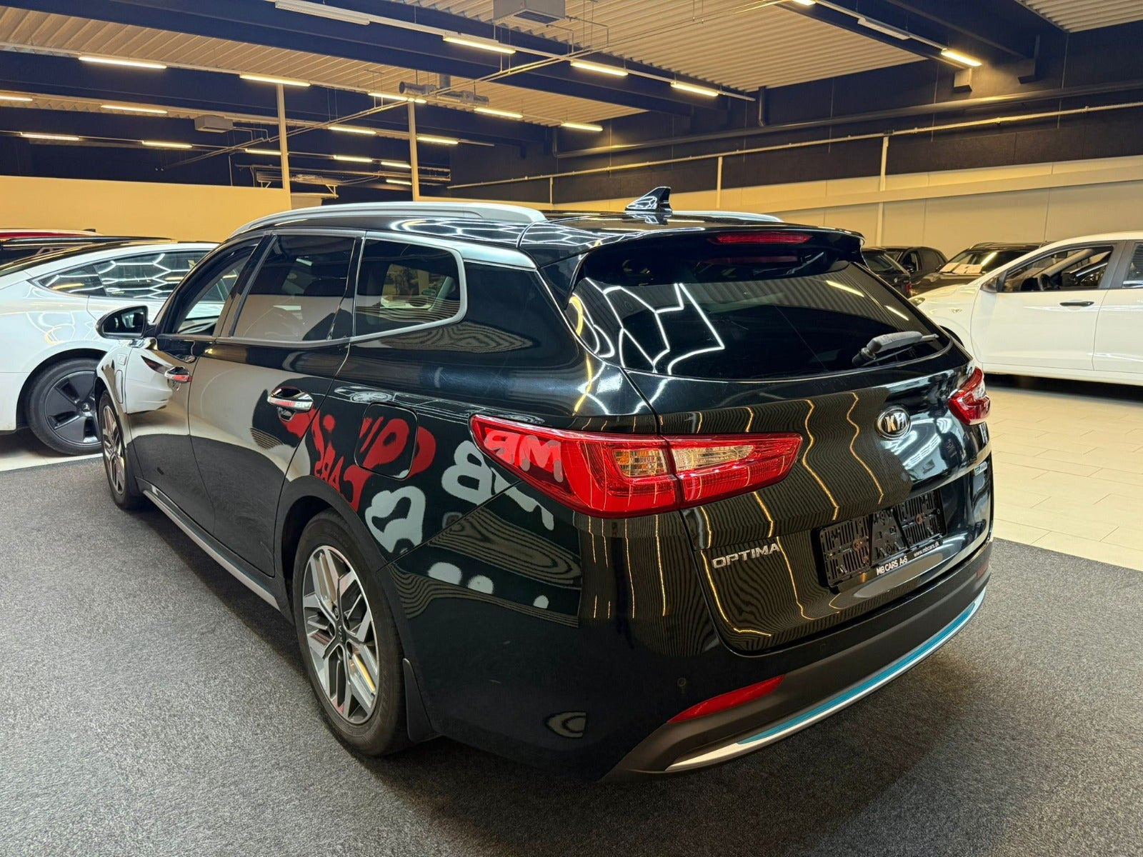 Sort Kia Optima fra 2019