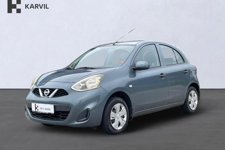 Grøn Nissan Micra fra 2015