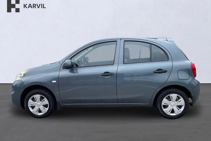 Grøn Nissan Micra fra 2015