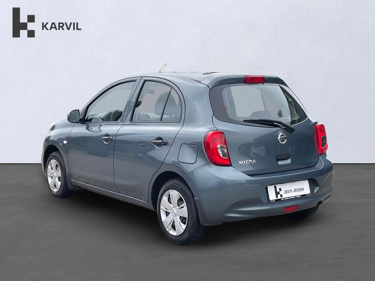 Grøn Nissan Micra fra 2015