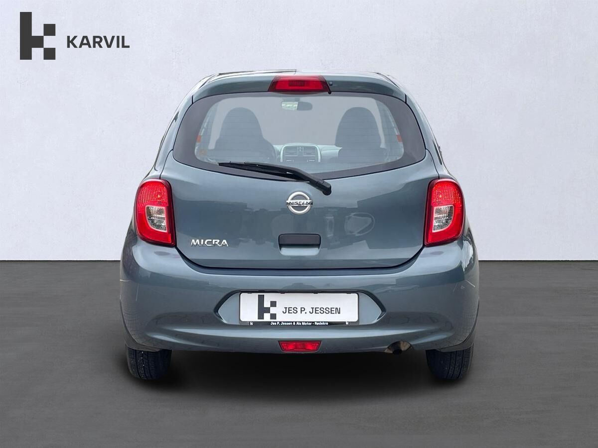 Grøn Nissan Micra fra 2015