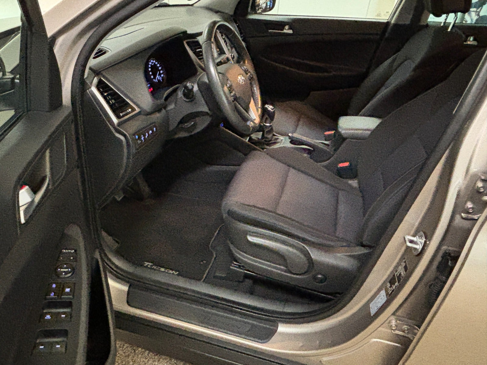 Beige Hyundai Tucson fra 2018